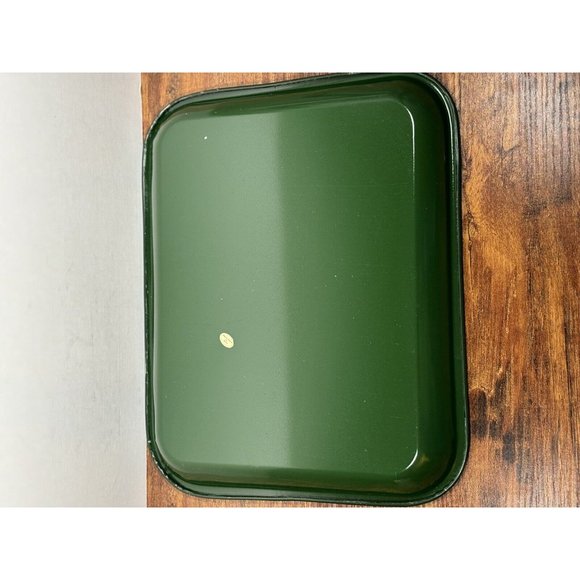 Vintage Clement Pair Tray Dark Green Cycles & Automobiles Hong‎ Kong EUC - Picture 7 of 8